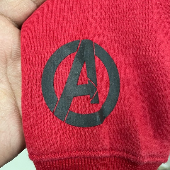 MARVEL AVENGERS RED SWEATSHIRT FOR MEN’S & WOMEN’S - Picture 6 of 6